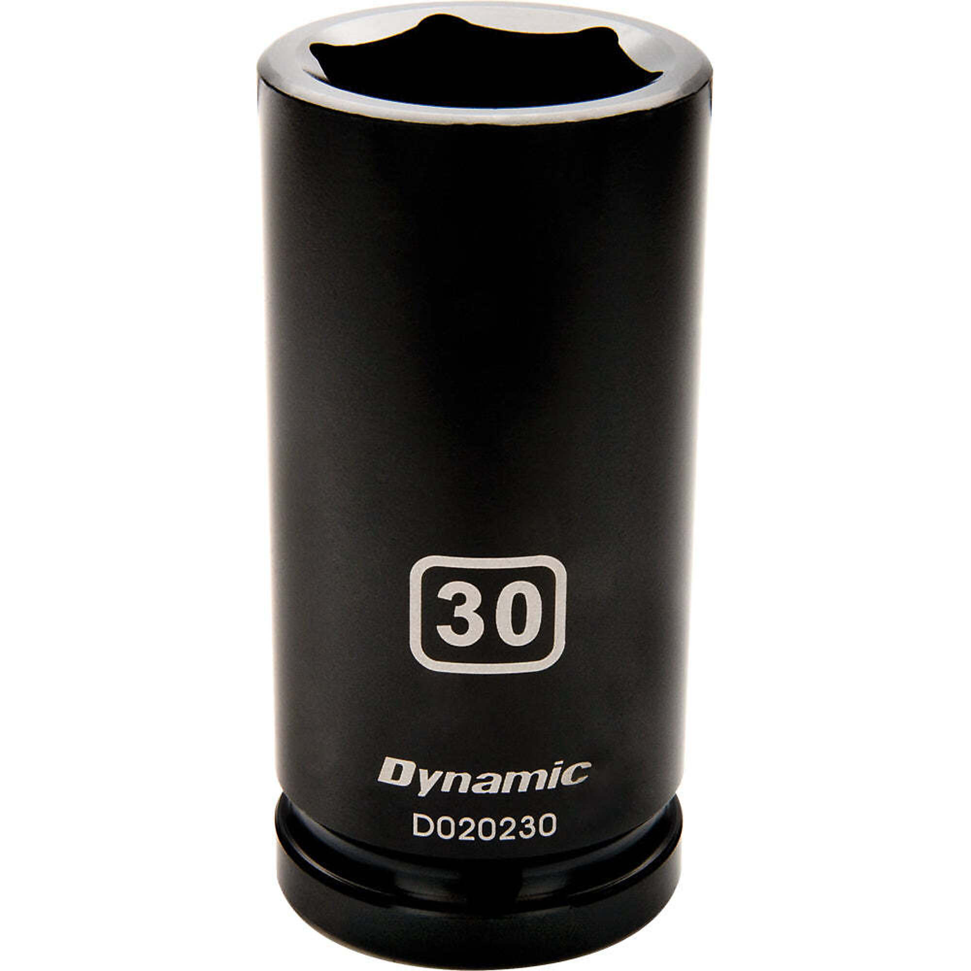Dynamic Tools 3/4" Drive 6 Point Metric, 30mm Deep Length, Impact Socket